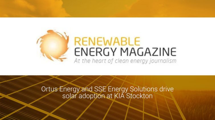 Renewable Energy Magazine feature Ortus Energy and Kia Stockton