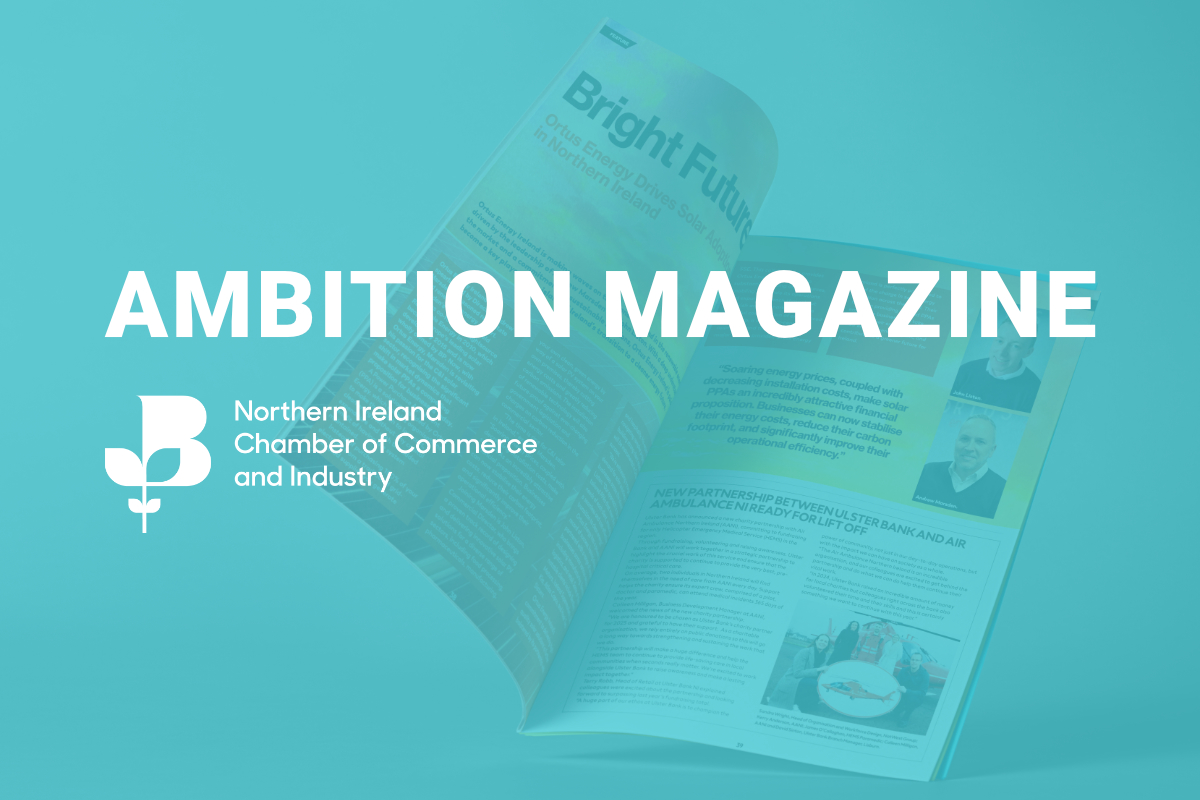 Ambition magazine: Ortus Energy
