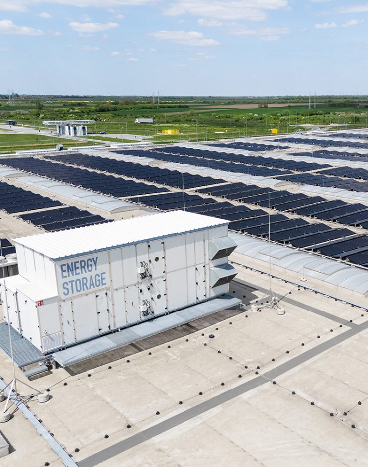 Ortus Solar Roof mounted Battery Storage