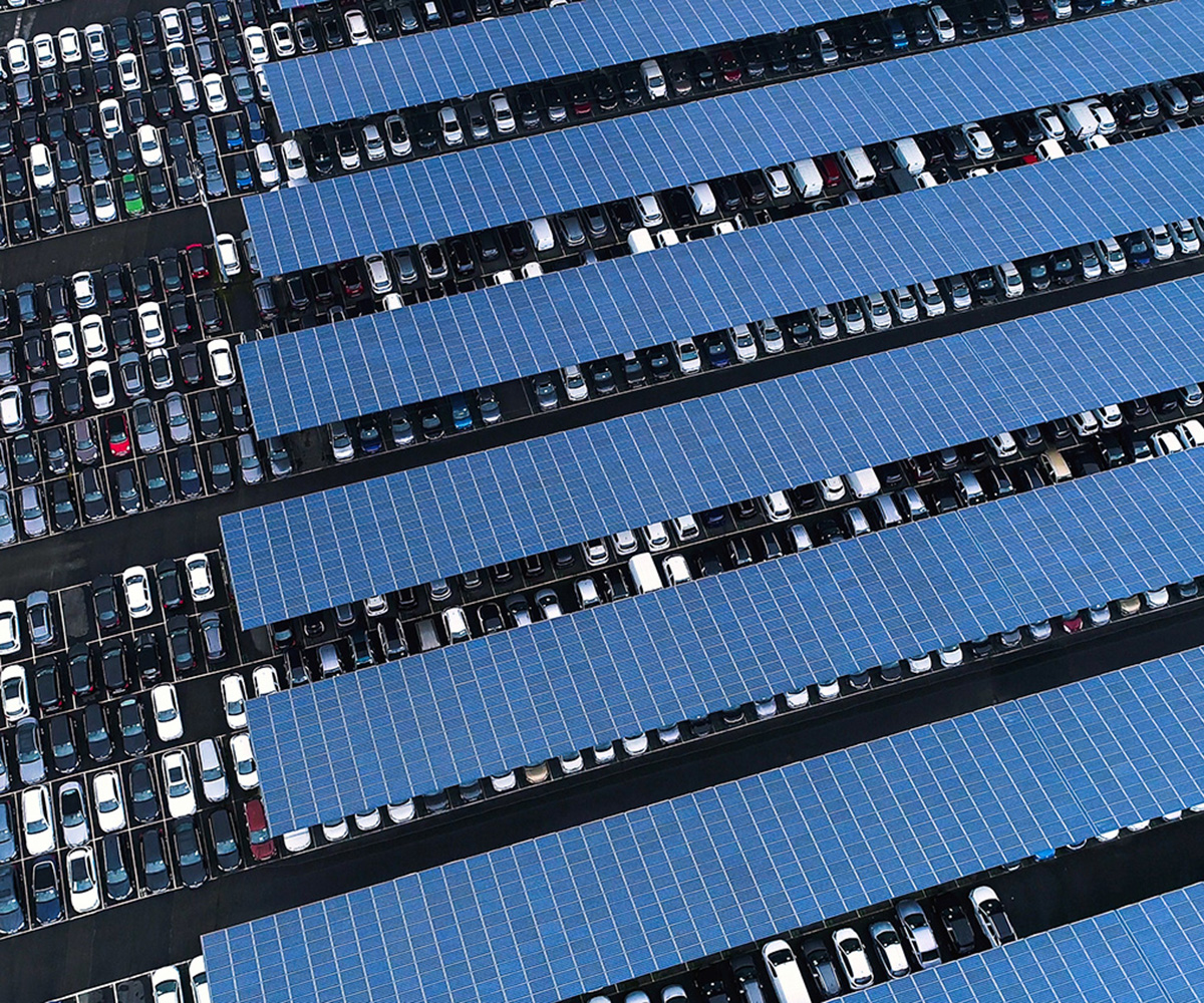 Ortus Energy Car Park Canopies with Solar Panels